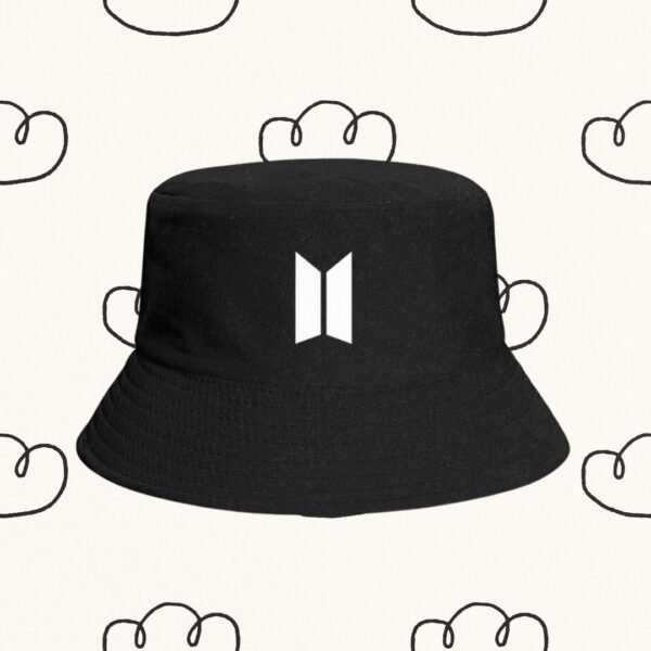 Bob Bucket Bts Hat For Army Bts Merch Kpop Merch Bucket Hat With Army Sign For Fans Of Bts