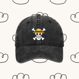 Straw Hat Pirates Cap | Fanmade One Piece Merch | One Piece themed hat