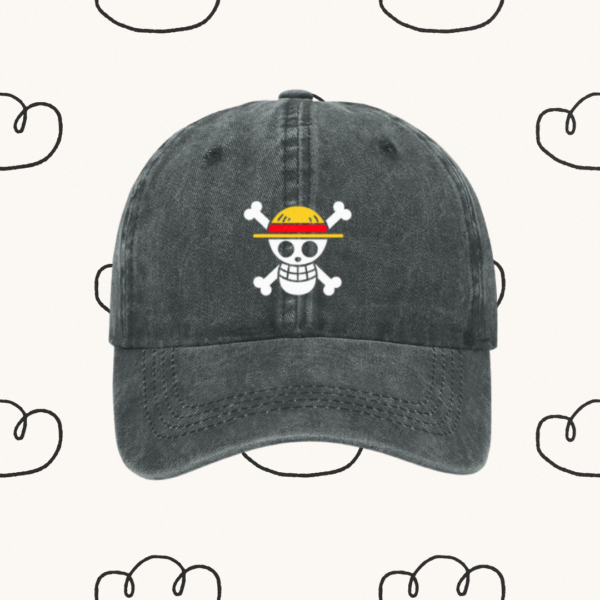 Straw Hat Pirates Cap | Fanmade One Piece Merch | One Piece themed hat