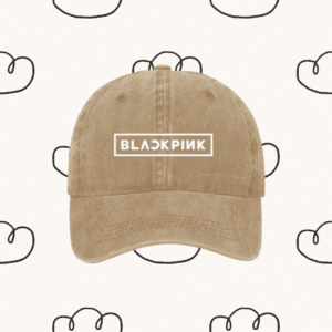 Vintage Cap "Blackpink" Cap | Cotton Vintage Kpop Hat, Blackpink Cap | Kpop Merch