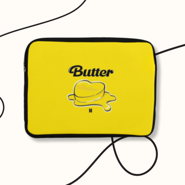 BTS Butter Laptop Sleeve v2 | iPad Sleeve, MacBook Air Sleeve, iPad Bag, Laptop Bag