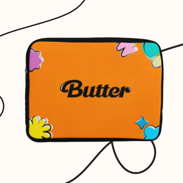BTS Butter Laptop Sleeve v1 | iPad Sleeve, MacBook Air Sleeve, iPad Bag, Laptop Bag