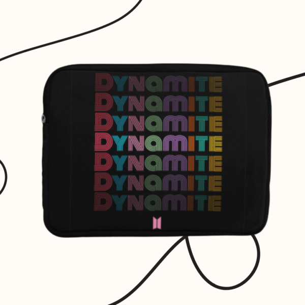 BTS Dynamite Laptop Sleeve | iPad Sleeve, MacBook Air Sleeve, iPad Bag, Laptop Bag