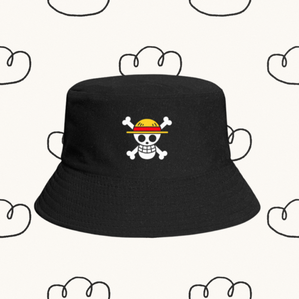 Bucket Hat / Bob Straw Hat Pirates | Fanmade One Piece Merch | One Piece themed hat