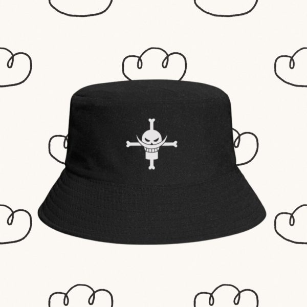 Bob / Bucket Hat WhiteBeard Pirates | Fanmade One Piece Merch | One Piece themed hat