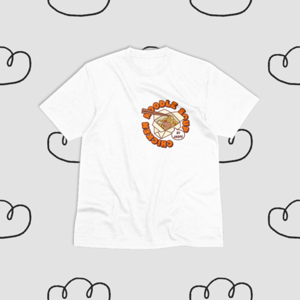 Jhope Chicken noodle soup | Minimalist T-Shirt | 100% Cotton Tshirt | Minimalist Kpop merch