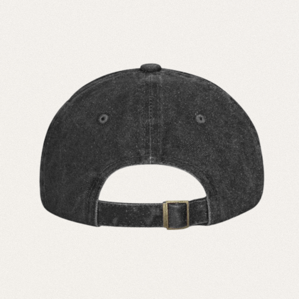 Back of denim caps Vintage Cap | Coton Denim Kpop Hat | Kpop Merch