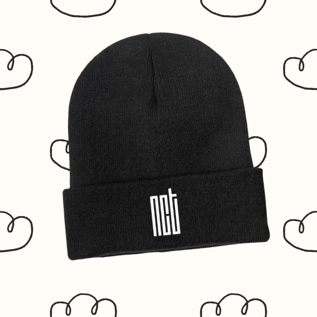 Beanie : 'NCT' | Polyester Knitted Beanie Kpop Hat, 'NCT' | Kpop Merch