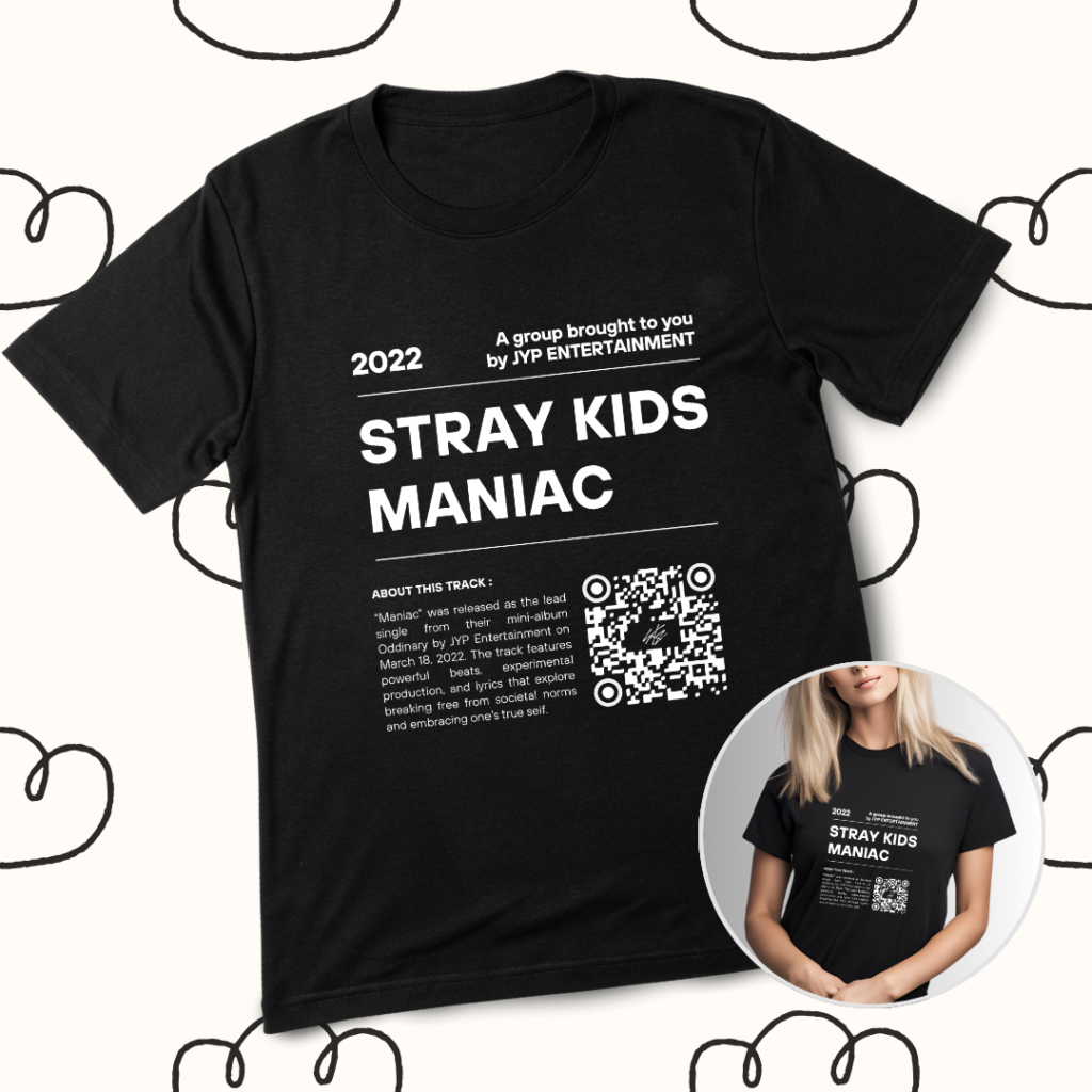 Stray Kids Maniac Shirt by Havenblooms