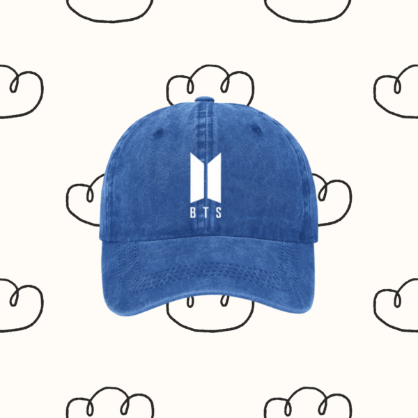 Denim Hat / Cap : BTS Hat for 'Army' V2 | Cotton Denim Kpop Hat, BTS for 'ARMY' | Kpop Merch