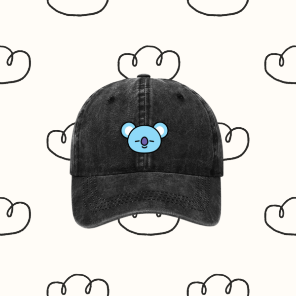 Denim Hat / Cap : 'Army' BT21 Edition | Coton Denim Kpop Hat, BTS 'Koya' | Kpop Merch