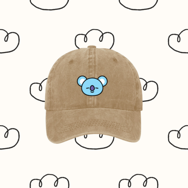 Denim Hat / Cap : 'Army' BT21 Edition | Coton Denim Kpop Hat, BTS 'Koya' | Kpop Merch