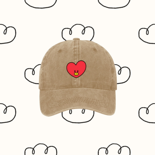 Denim Hat / Cap : 'Army' BT21 Edition | Coton Denim Kpop Hat, BTS 'Tata' | Kpop Merch