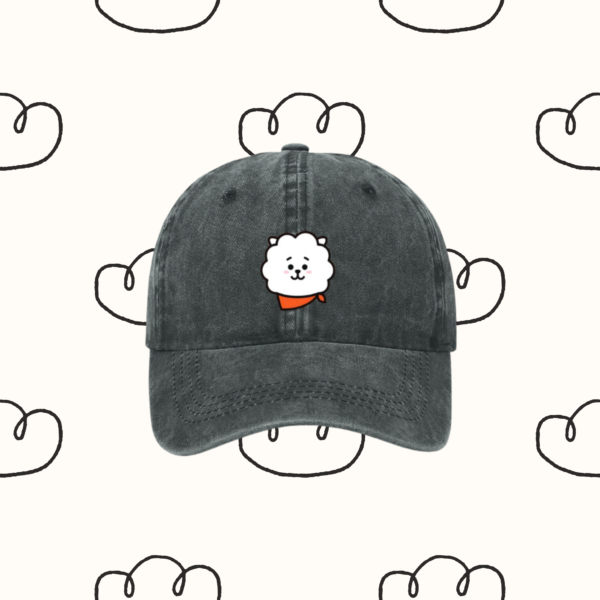 Denim Hat / Cap : 'Army' BT21 Edition | Coton Denim Kpop Hat, BTS 'RJ' | Kpop Merch