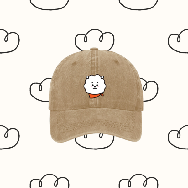 Denim Hat / Cap : 'Army' BT21 Edition | Coton Denim Kpop Hat, BTS 'RJ' | Kpop Merch