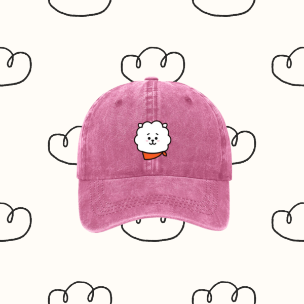 Denim Hat / Cap : 'Army' BT21 Edition | Coton Denim Kpop Hat, BTS 'RJ' | Kpop Merch