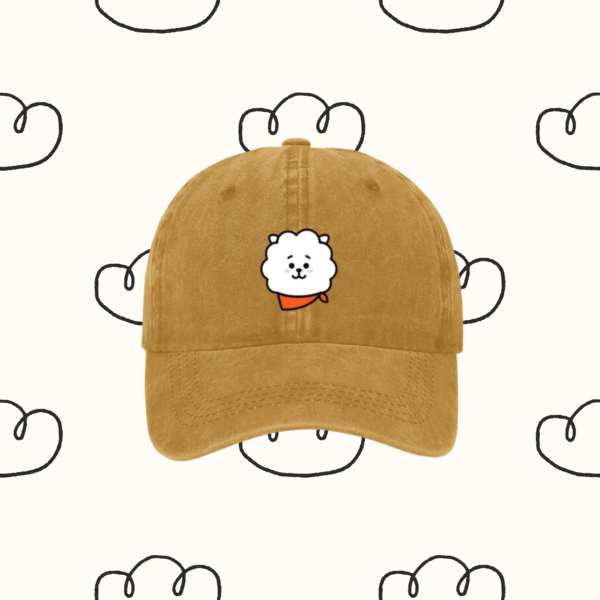 Denim Hat / Cap : 'Army' BT21 Edition | Coton Denim Kpop Hat, BTS 'RJ' | Kpop Merch