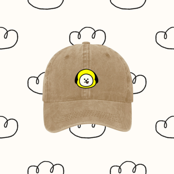 Denim Hat / Cap : 'Army' BT21 Edition | Coton Denim Kpop Hat, BTS 'Chimmy' | Kpop Merch