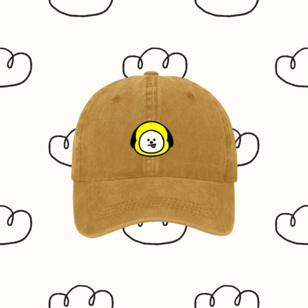 Denim Hat / Cap : 'Army' BT21 Edition | Coton Denim Kpop Hat, BTS 'Chimmy' | Kpop Merch