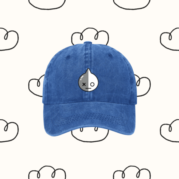 Denim Hat / Cap : 'Army' BT21 Edition | Coton Denim Kpop Hat, BTS 'VAN' | Kpop Merch